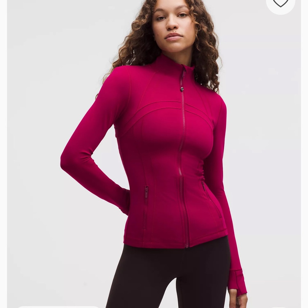 lululemon athletica Coral Define Zip Jacket
